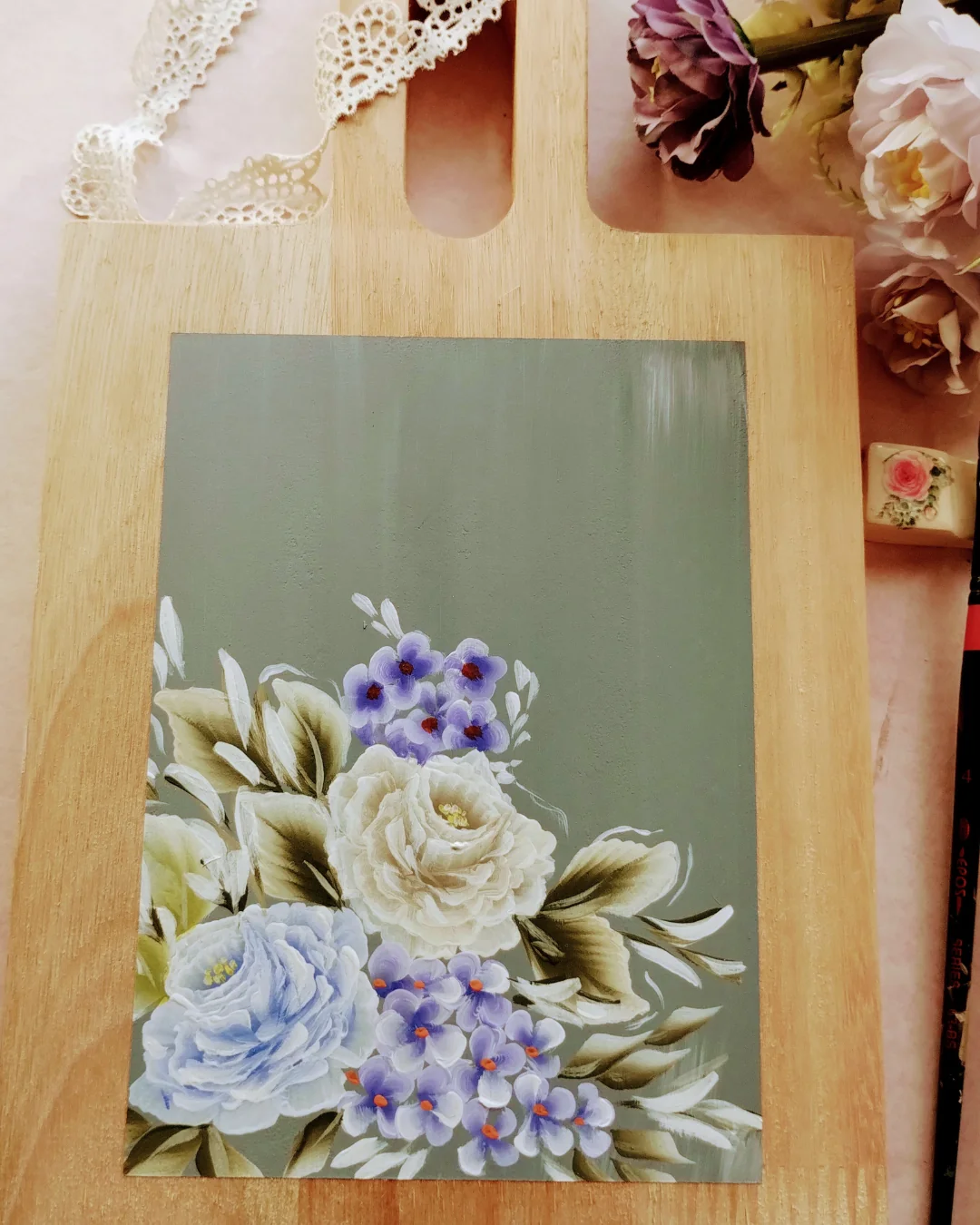 Caja de Madera para Decorar (20x15cm)